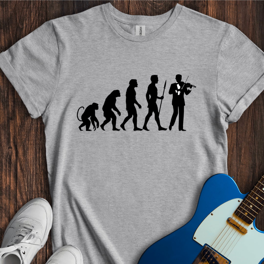 Evolution Of A Violinist T-Shirt