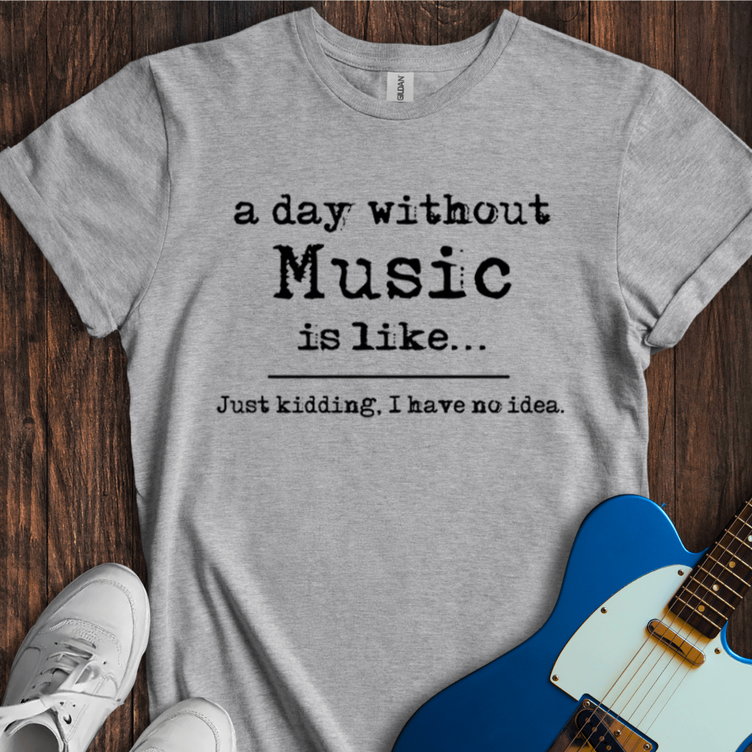 A Day Without Music... T-Shirt