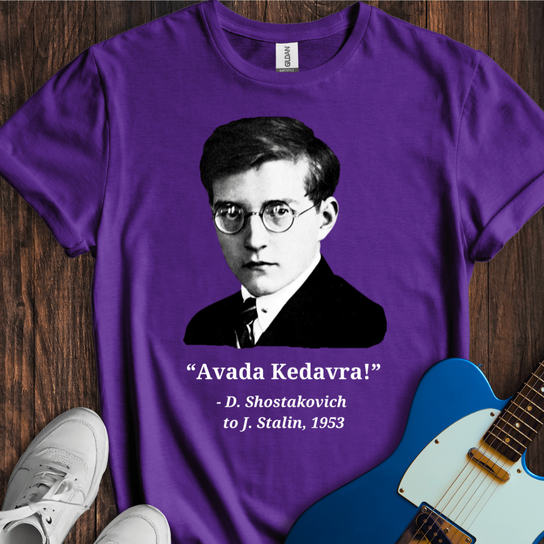 Shostakovich "Avada Kedavra!" T-Shirt