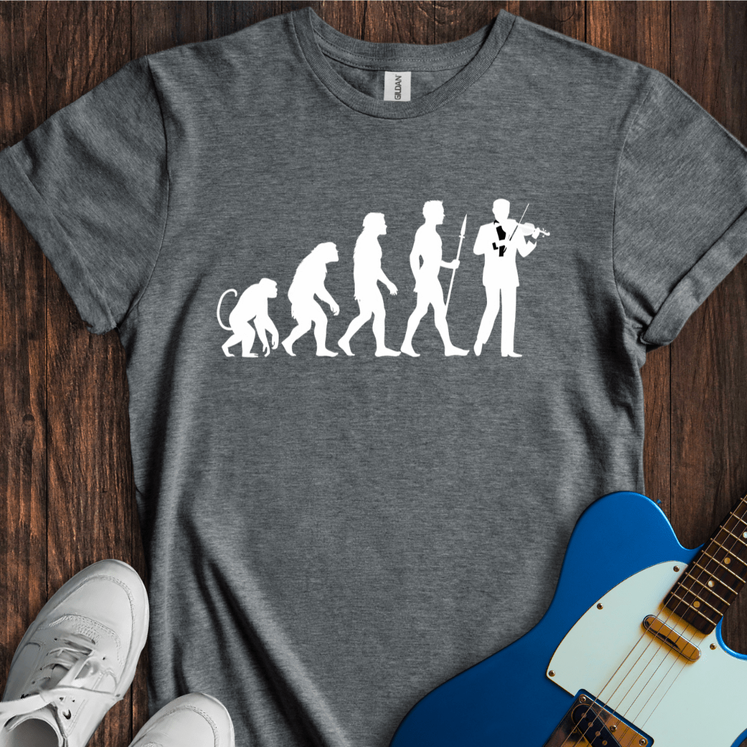 Evolution Of A Violinist T-Shirt