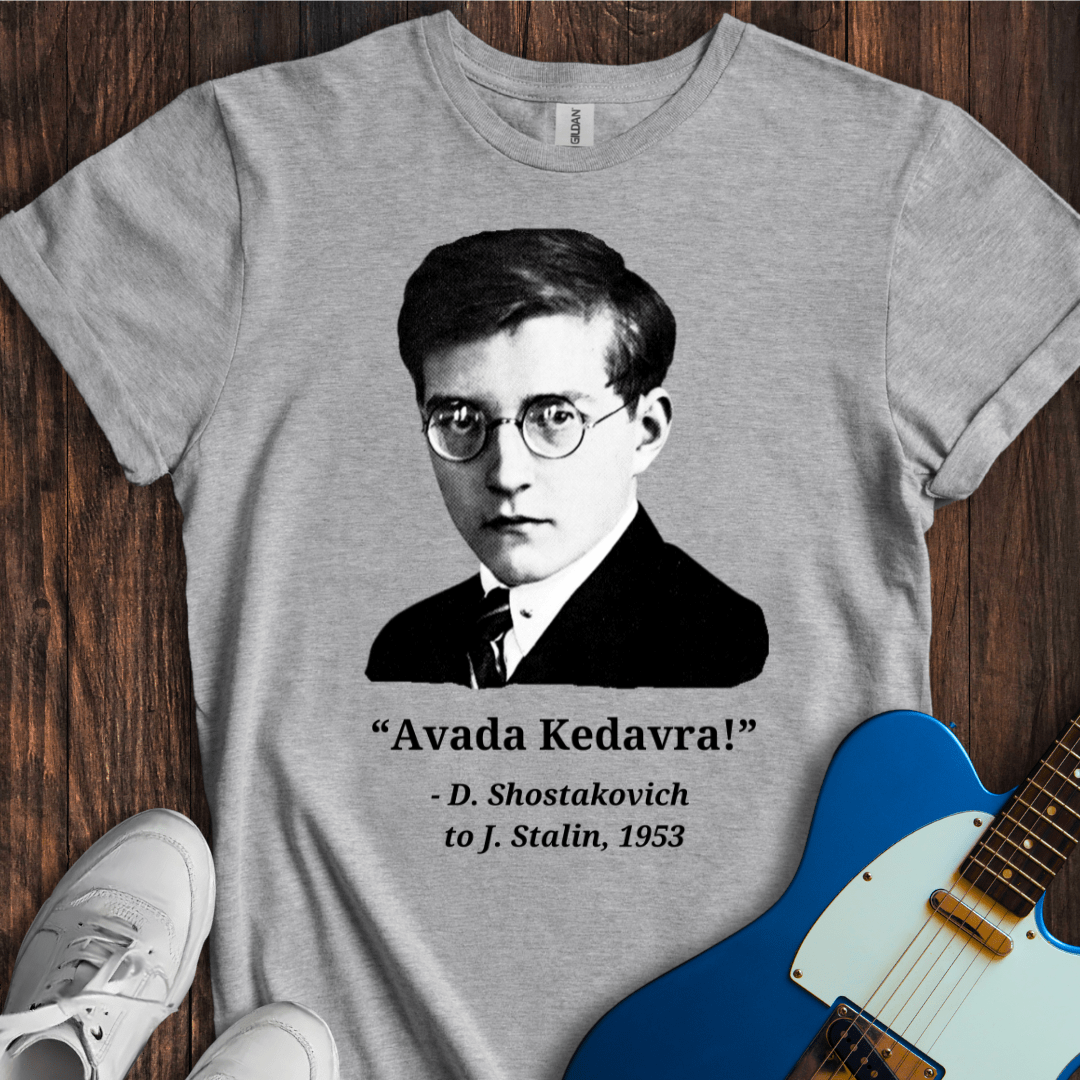 Shostakovich "Avada Kedavra!" T-Shirt