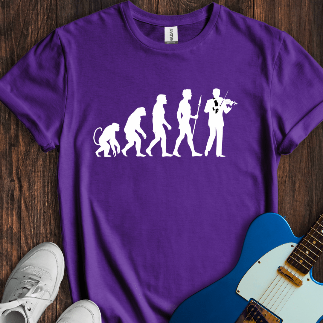 Evolution Of A Violinist T-Shirt