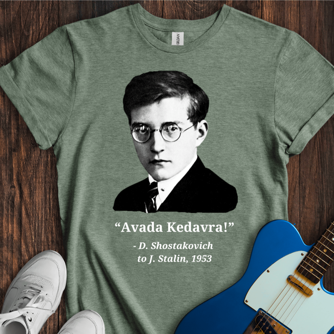 Shostakovich "Avada Kedavra!" T-Shirt